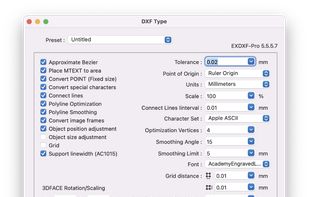 EXDXF-Pro data import