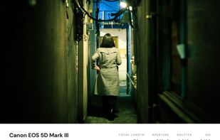 EXIF info without border