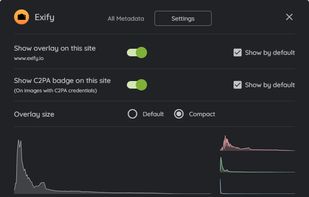 Settings dialog.