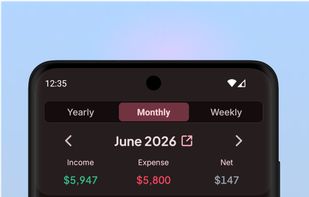 Main Ledger Screen