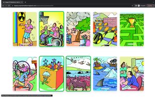 Images of Resilience activity stage one participant