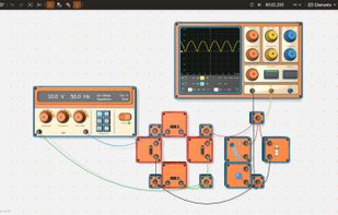 Rectifier on the oscilloscope