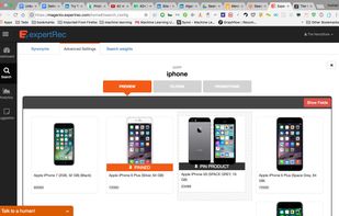 Expertrec Search Engine screenshot 1