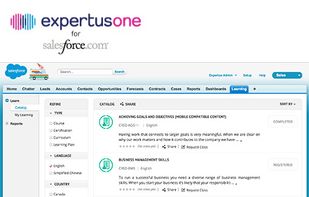 ExpertusONE LMS screenshot 1