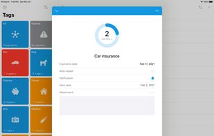 Expires screenshot 1