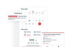 Origin booking platform screenshot 1