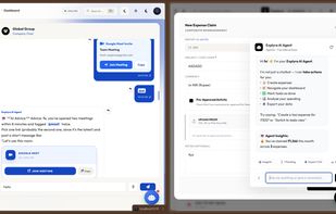 In Built Chat and also have vedio call , voice call, attachments , location, voice recording and screenshare option.