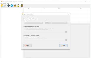 Open Thunderbird profile