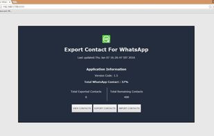 Export Whatsapp Contact screenshot 1