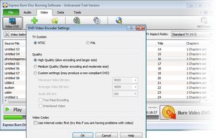 Express Burn Free DVD and CD Burning Software - Burn Video