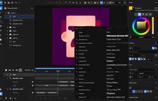 Expressive Animator - Text and Local Fonts