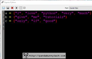expressPython screenshot 1