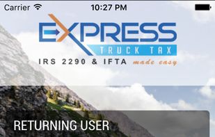 ExpressTruckTax App screenshot 1