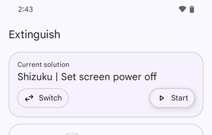 Extinguish screenshot 1
