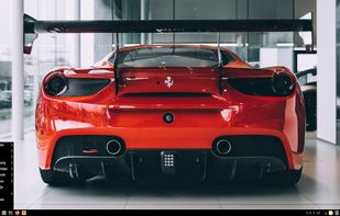 ExTiX Linux screenshot 2