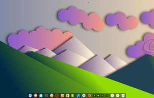ExTiX Linux screenshot 1