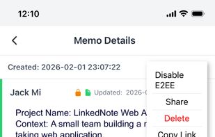 ExtMemo AI Note App screenshot 1