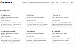 Extra Workforce screenshot 1