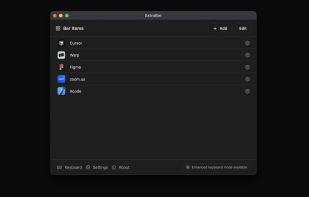 ExtraBar screenshot 2