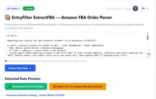 ExtractFBA screenshot 1