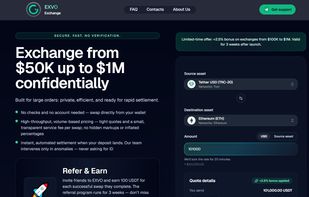 EXVO Exchange screenshot 1