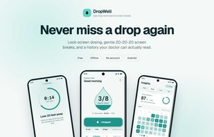 Eye Drops Reminder & Tracker screenshot 1