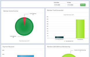 EzeGym Software screenshot 1