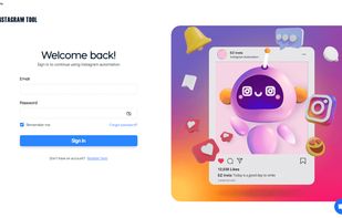 Create Ezinsta account to start