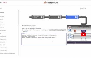 eZintegrations™ pipelines.