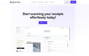 Scan receipts and manage expenses