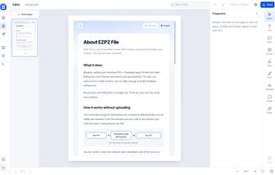 Edit existing PDF text in place, right in the browser