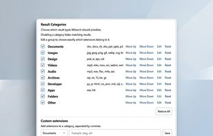 WSearch screenshot 2