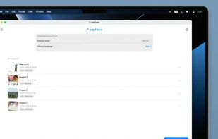 F-captions screenshot 1