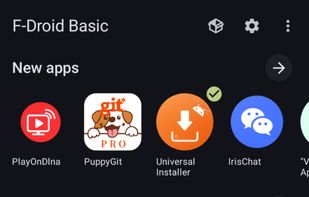Starting page