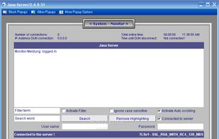 JanaServer (Jana) screenshot 1