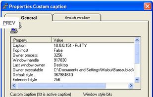 WinTabber screenshot 1