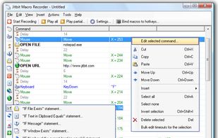 Jitbit Macro Recorder screenshot 1