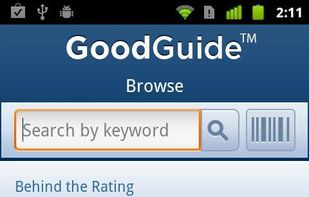 Goodguide screenshot 2