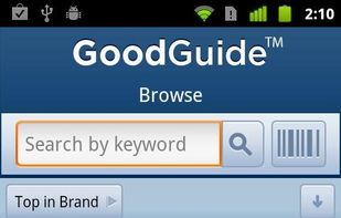 Goodguide screenshot 3