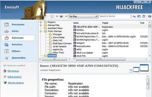 Emsisoft HiJackFree screenshot 1