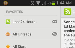 Western MA News Android screenshot of left menu