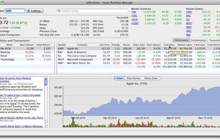 mPortfolio screenshot 1
