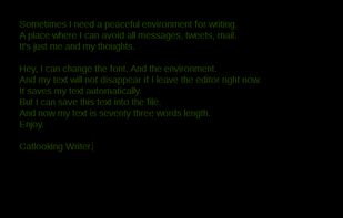 Catlooking Writer screenshot 2