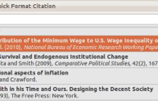 Microsoft Word Plugin for Zotero screenshot 1