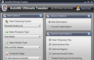 AutoMz Ultimate Tweaker screenshot 1