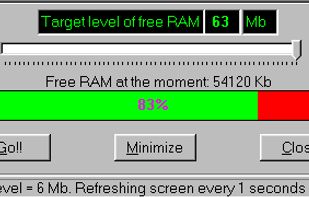 RamBooster screenshot 2