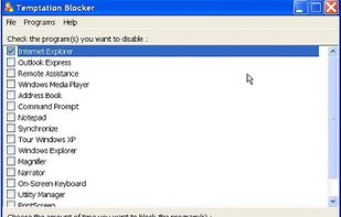 Temptation Blocker screenshot 1