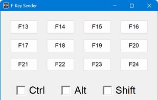 F Key Sender screenshot 1
