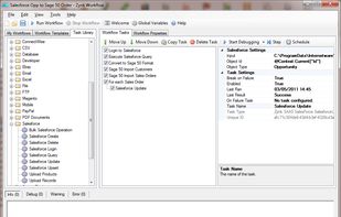 Zynk - Export Salesforce Opportunties to Sage ERP