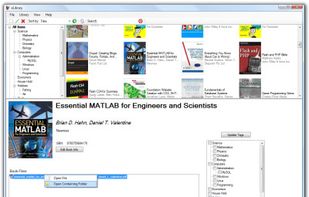 eLibrary screenshot 2